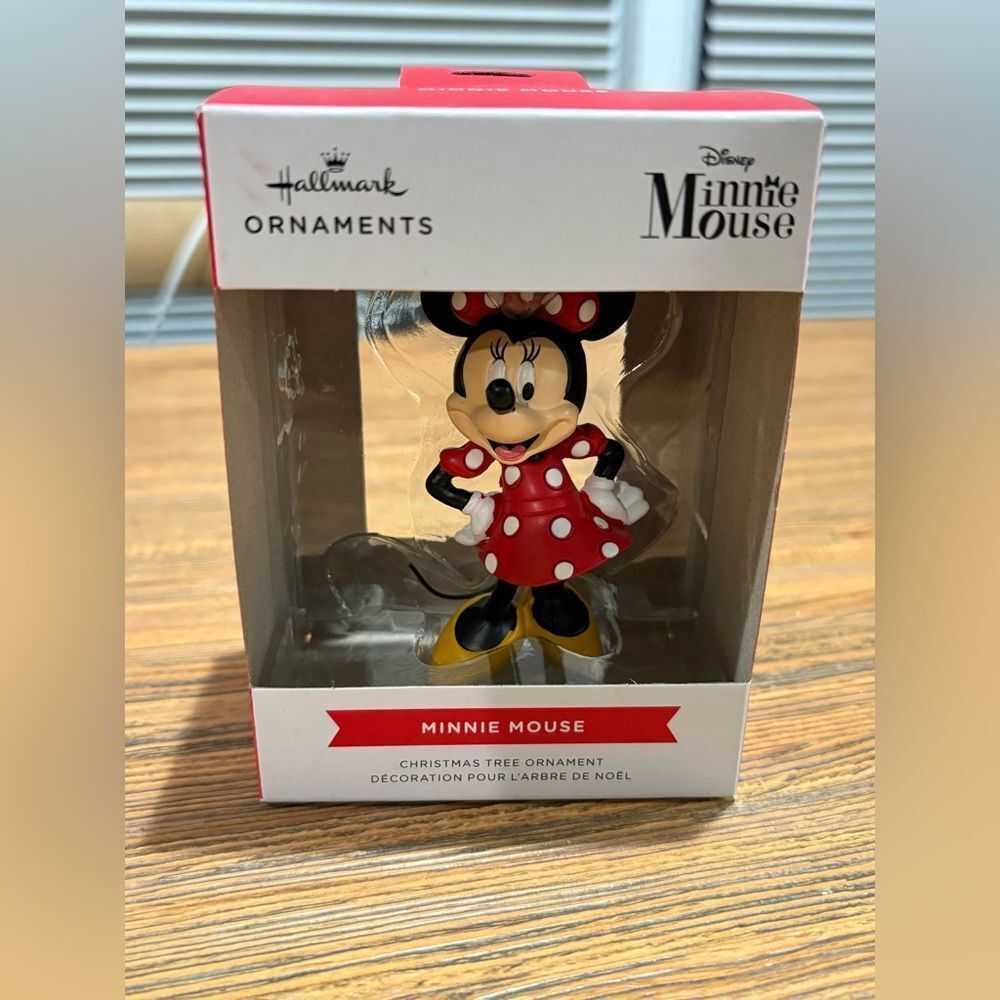 Hallmark Minnie Mouse Ornament - Red and Black